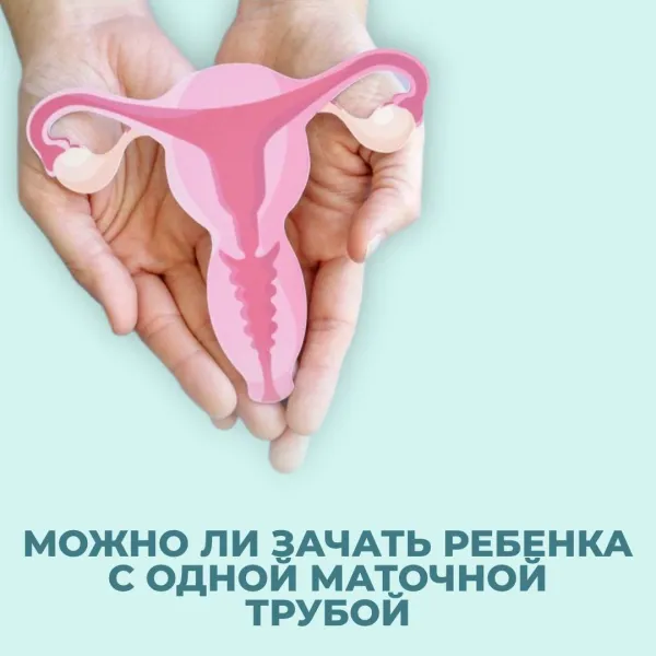 Можно ли с одной маточной трубой зачать ребенка?